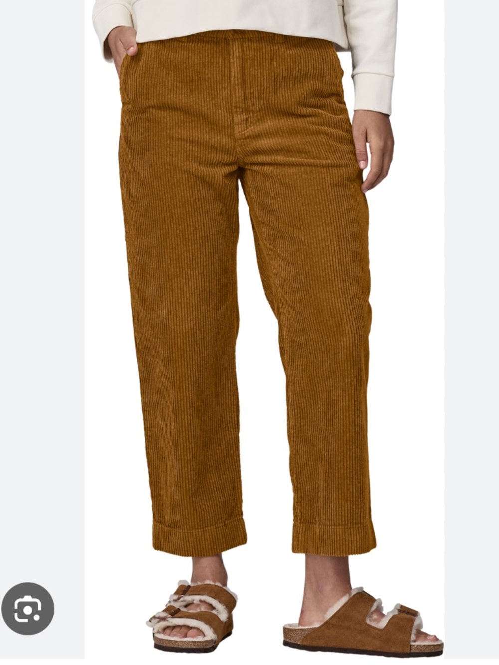 Patagonia Wide-Wale Corduroy Pants in Camel Brown